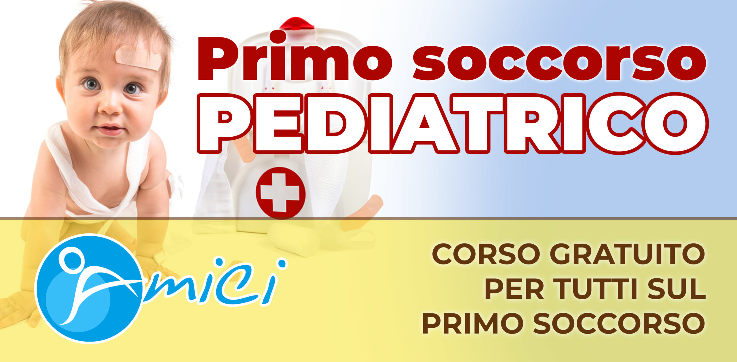 Venerdì 1 Aprile 2022: Incontro sul Primo soccorso pediatrico