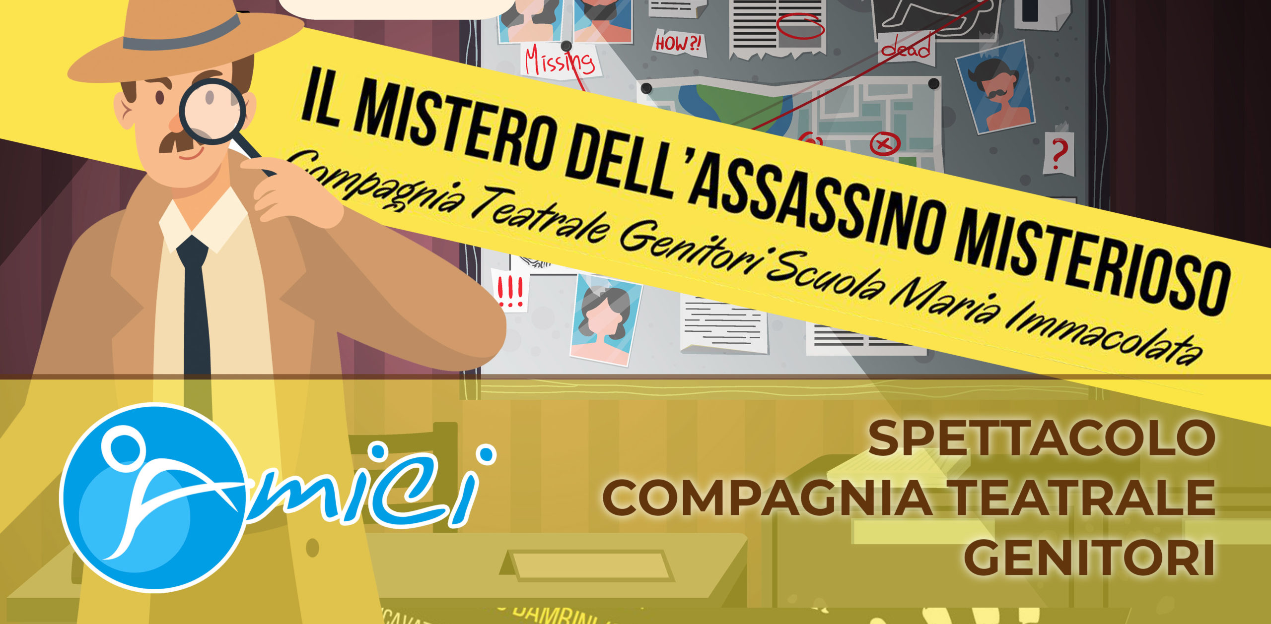 Domenica 22 maggio 2022: Spettacolo della Compagnia teatrale dei genitori