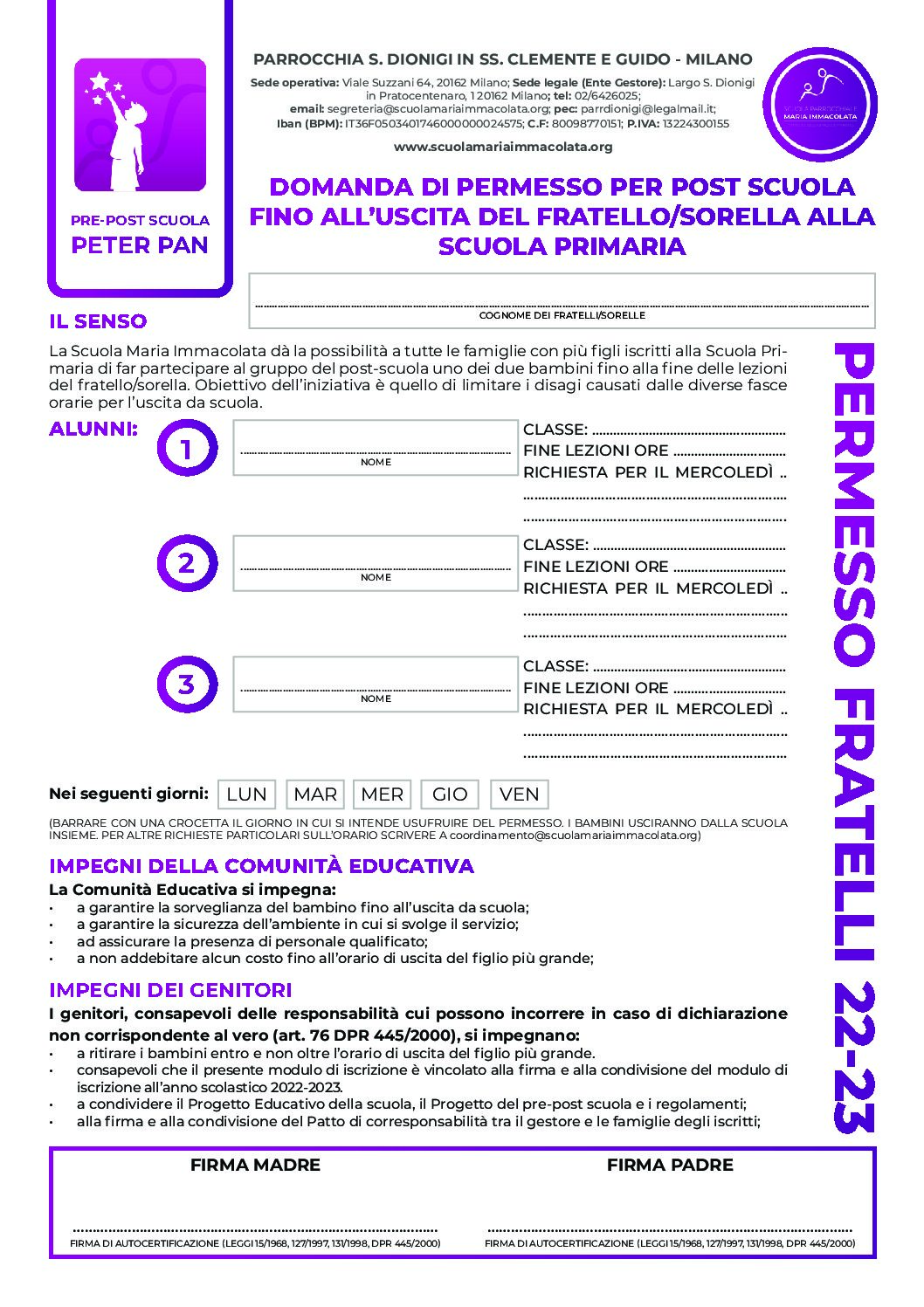Permesso fratelli