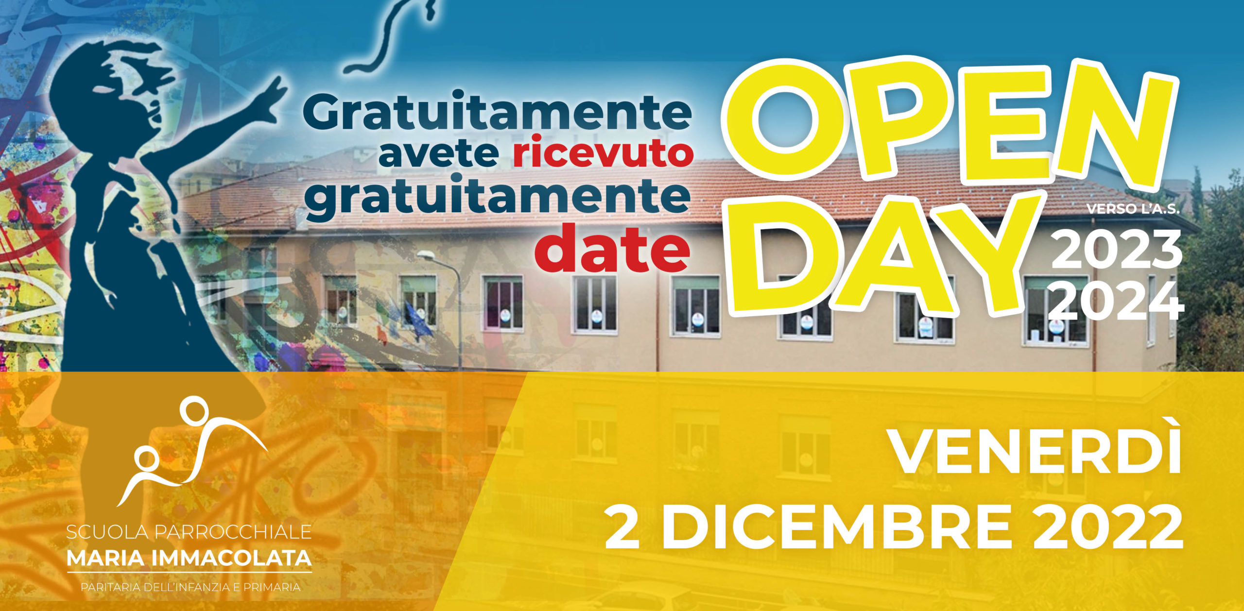 Venerdì 2 Dicembre: ultimo Open Day verso l’anno scolastico 2023-2024