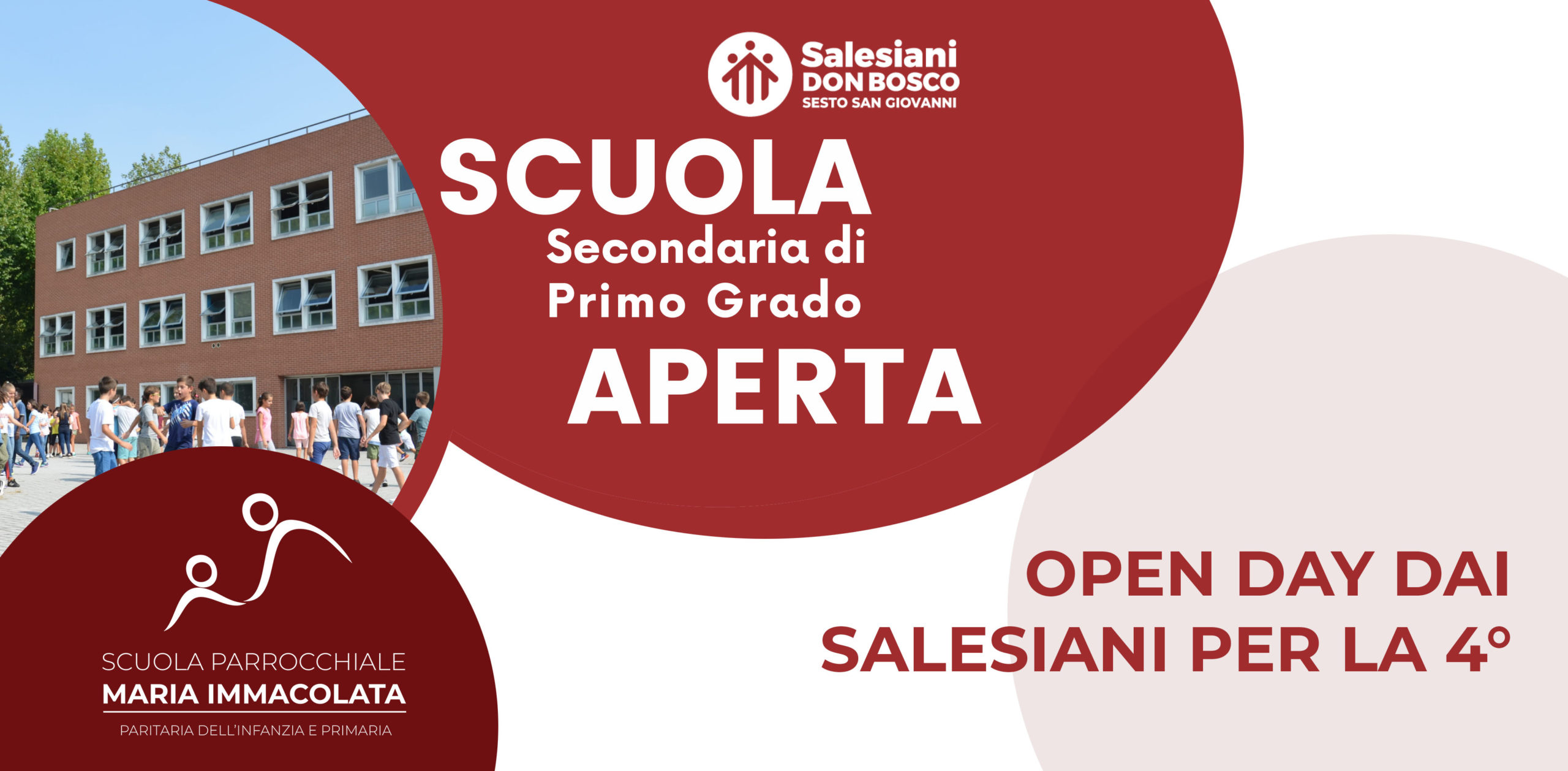 Open Day alla Scuola media dei Salesiani per i bambini di quarta