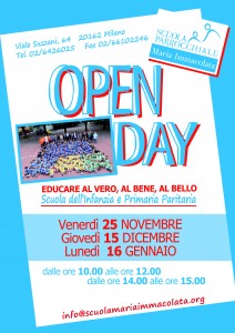 Open day Locandina