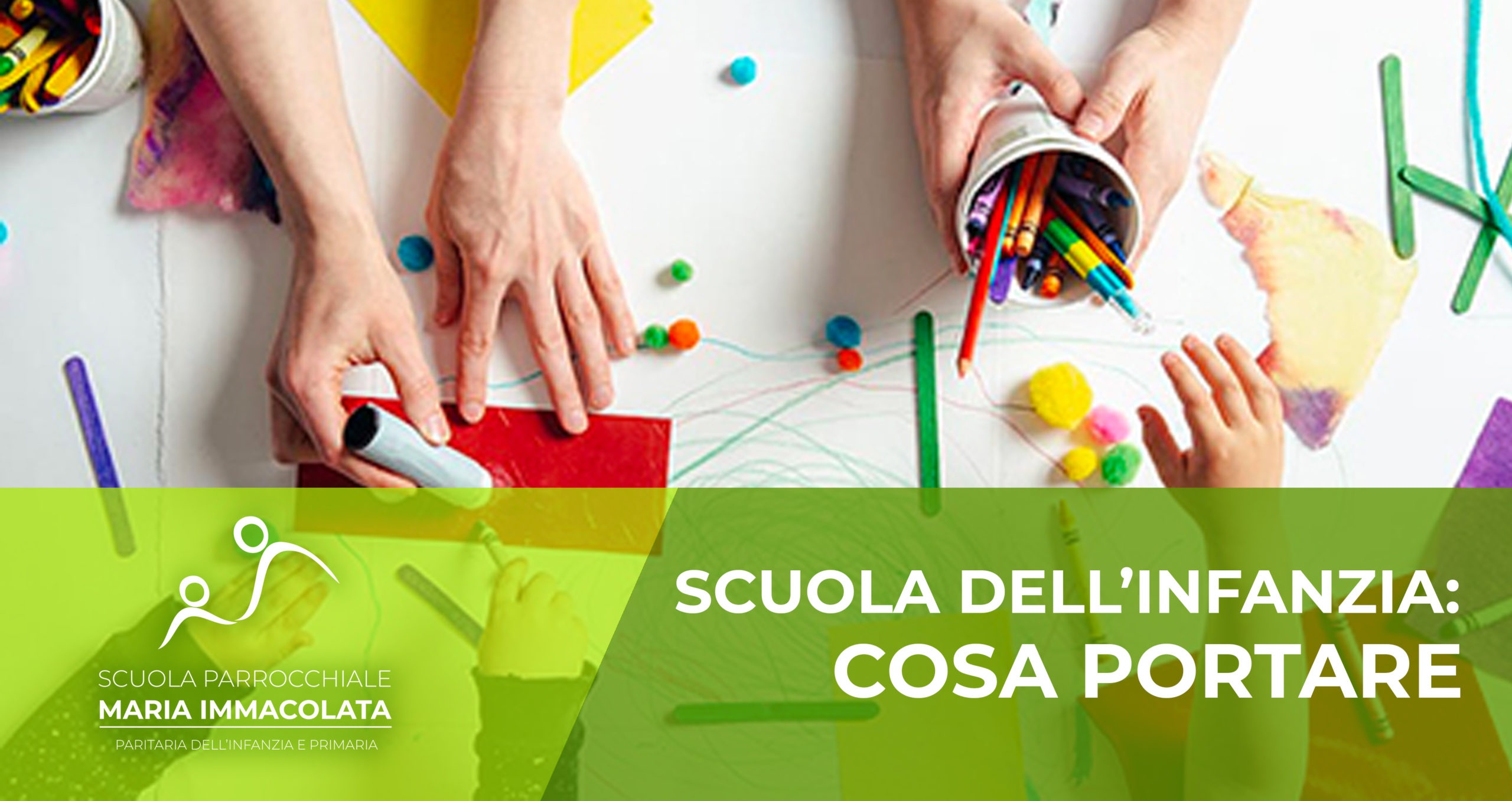 Indicazioni per il materiale scolastico per il gruppo dei piccoli