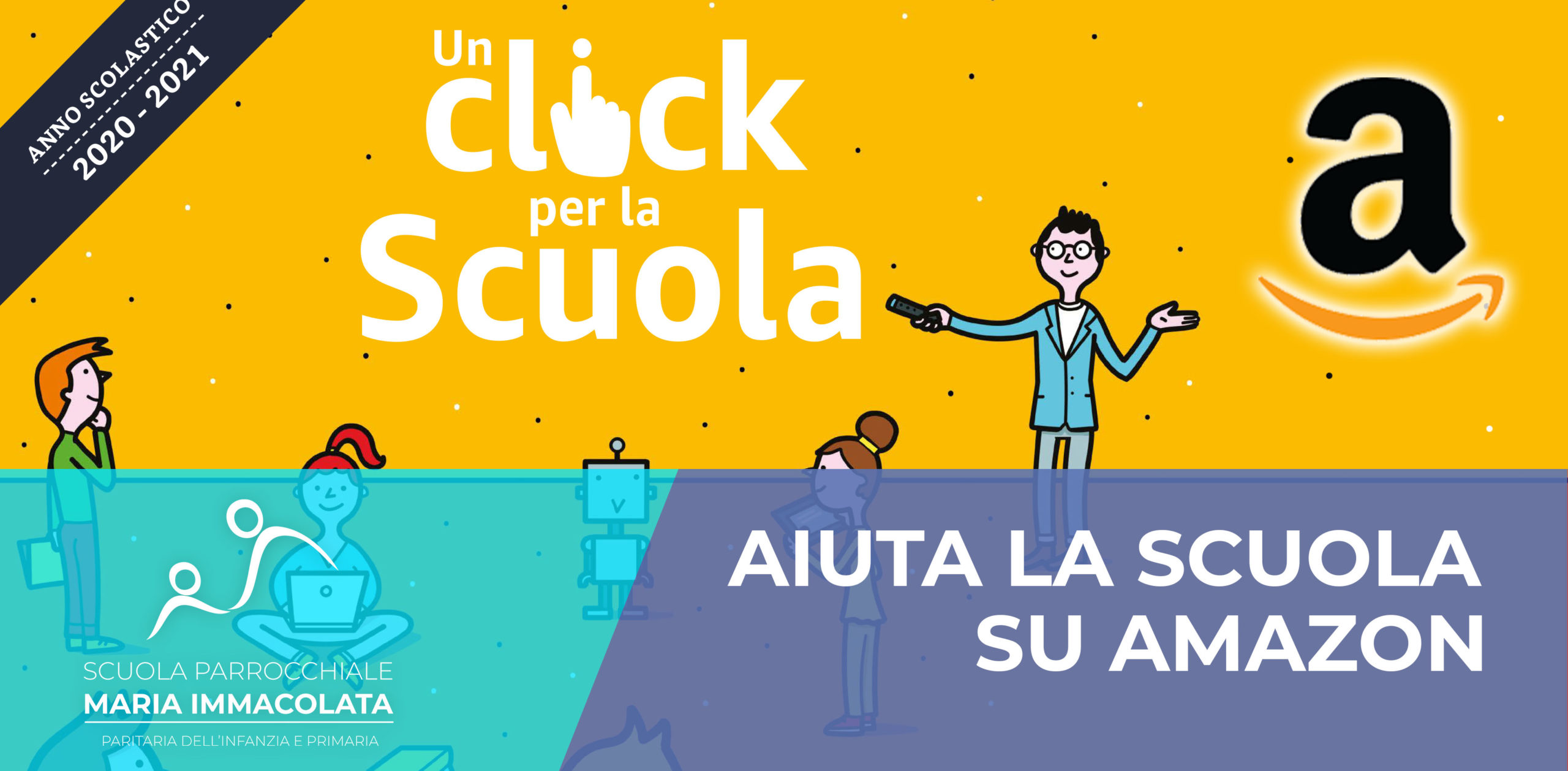 Anche la nostra Scuola aderisce a “Un click per la Scuola” 2022-2023