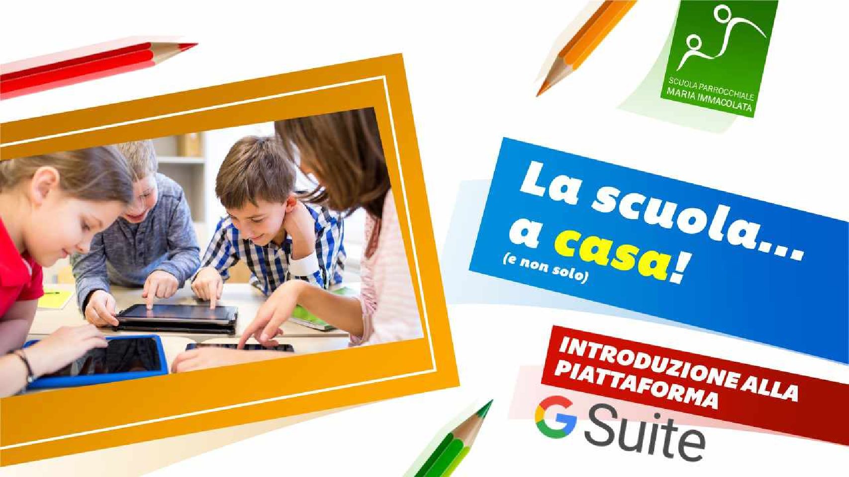 Istruzioni per il primo accesso alla GSuite