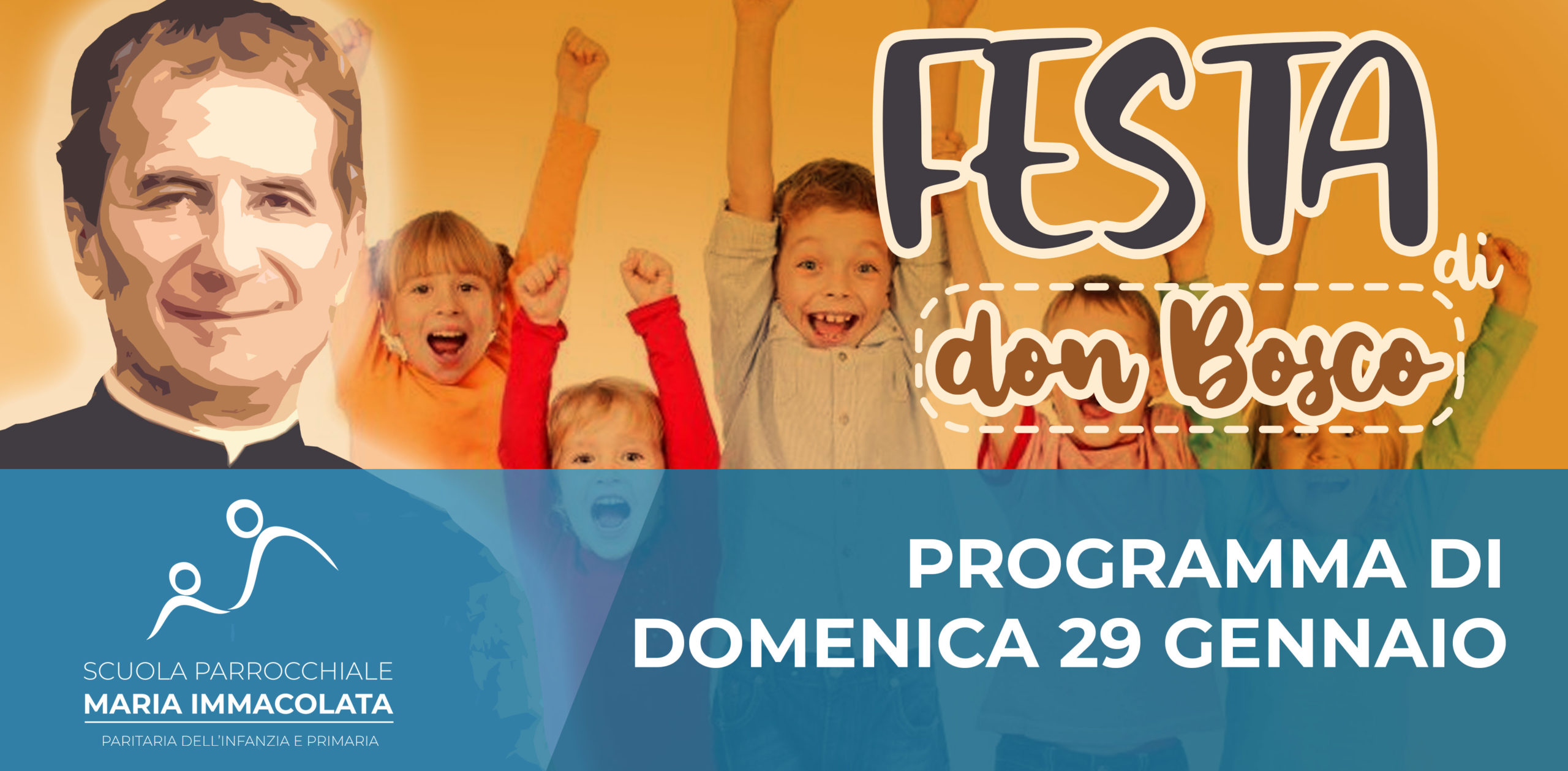 Domenica 29 Gennaio 2023: pranzo e tombolata in onore di Don Bosco