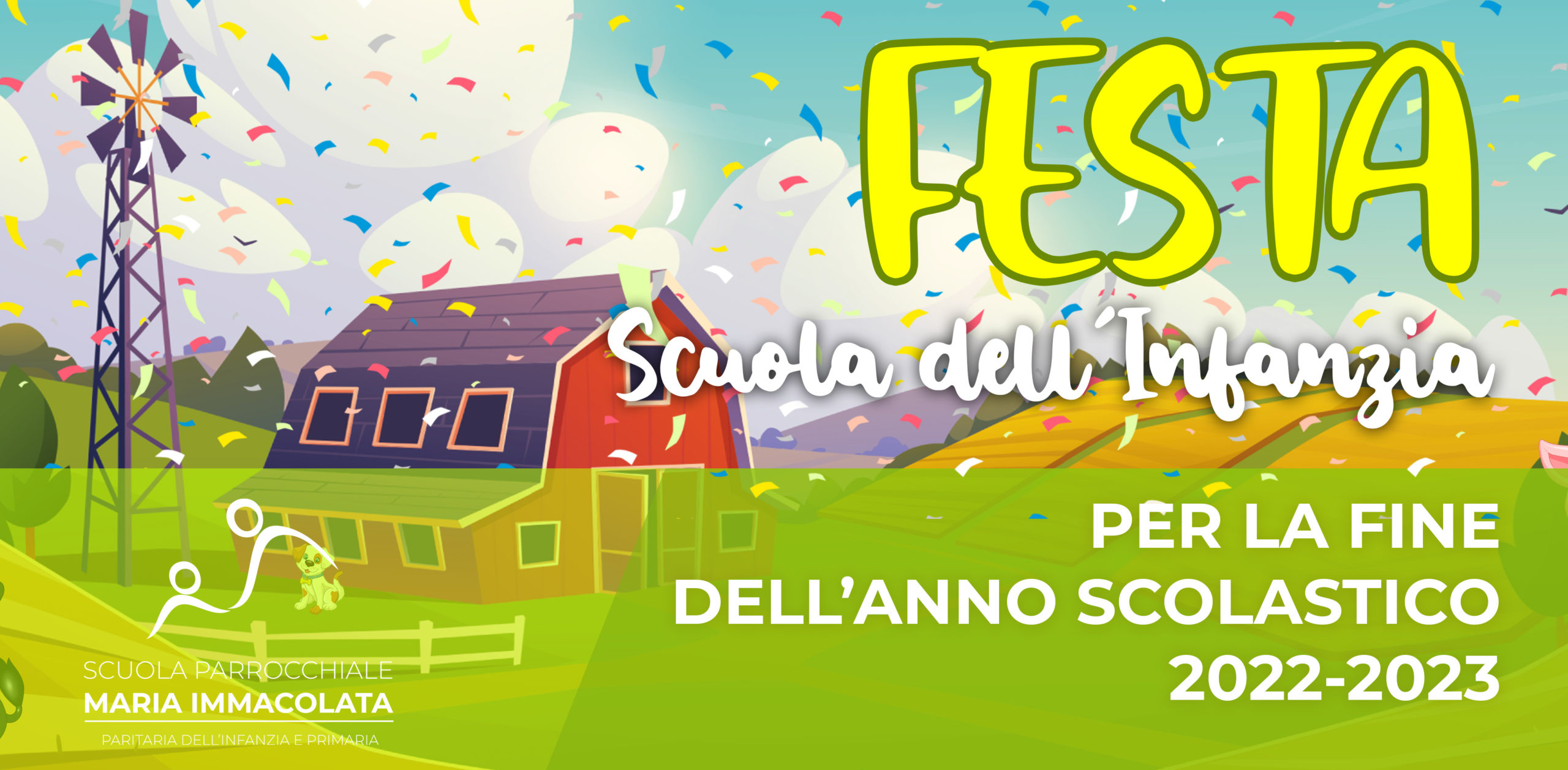 Festa di fine anno scolastico per la Scuola dell’Infanzia