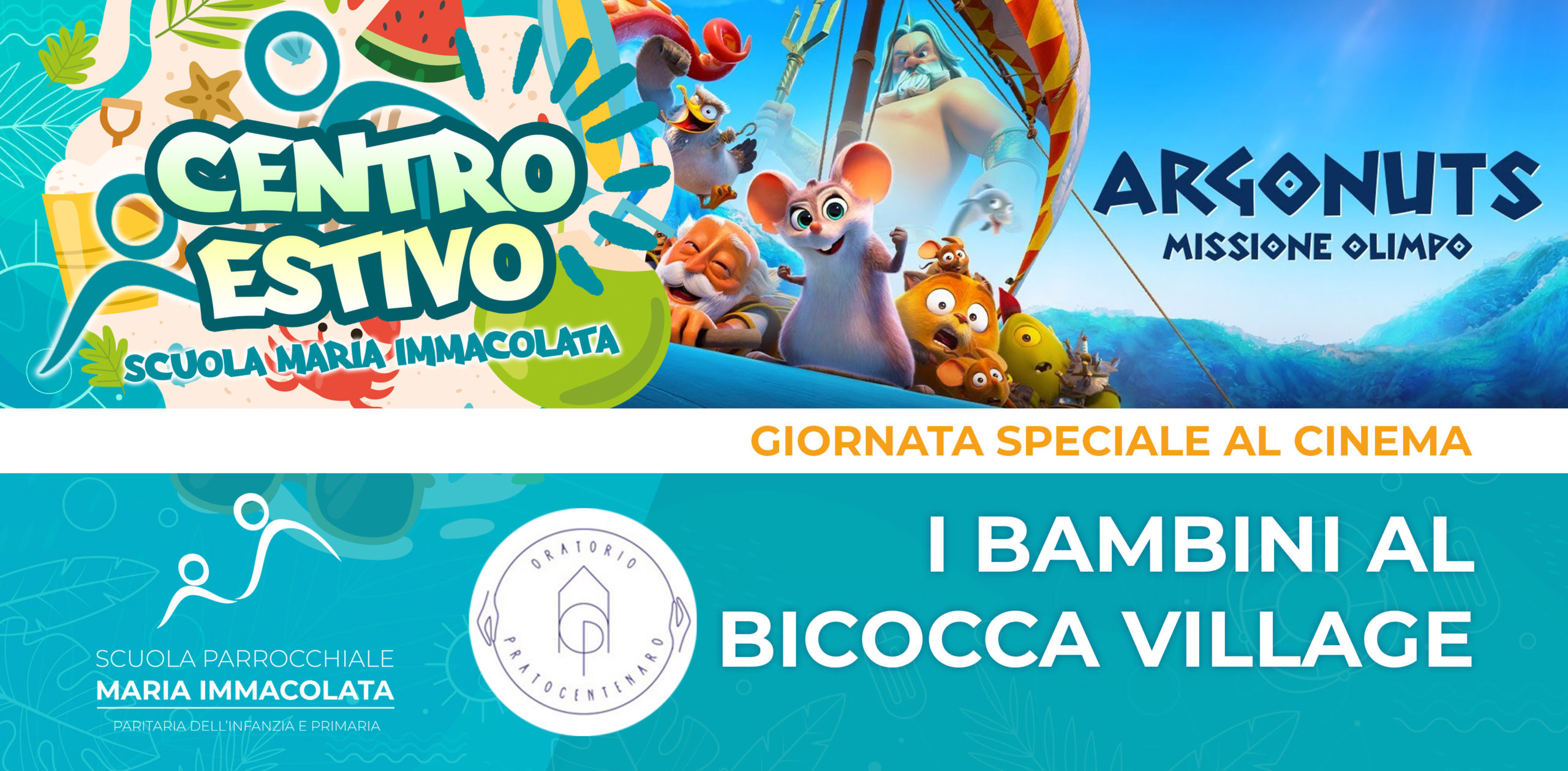 Centro Estivo… al Cinema! Mercoledì 12 Luglio uscita all’UCI Cinema Bicocca