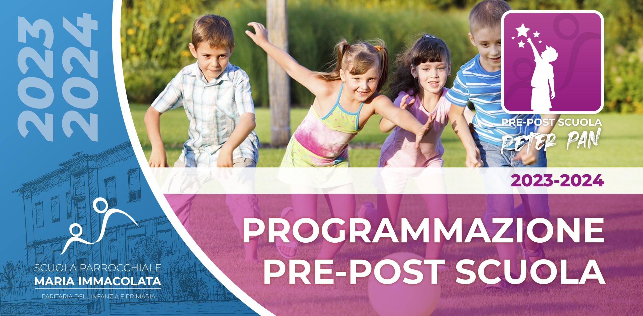 Programmazione e novità Pre-post scuola 2023-2024