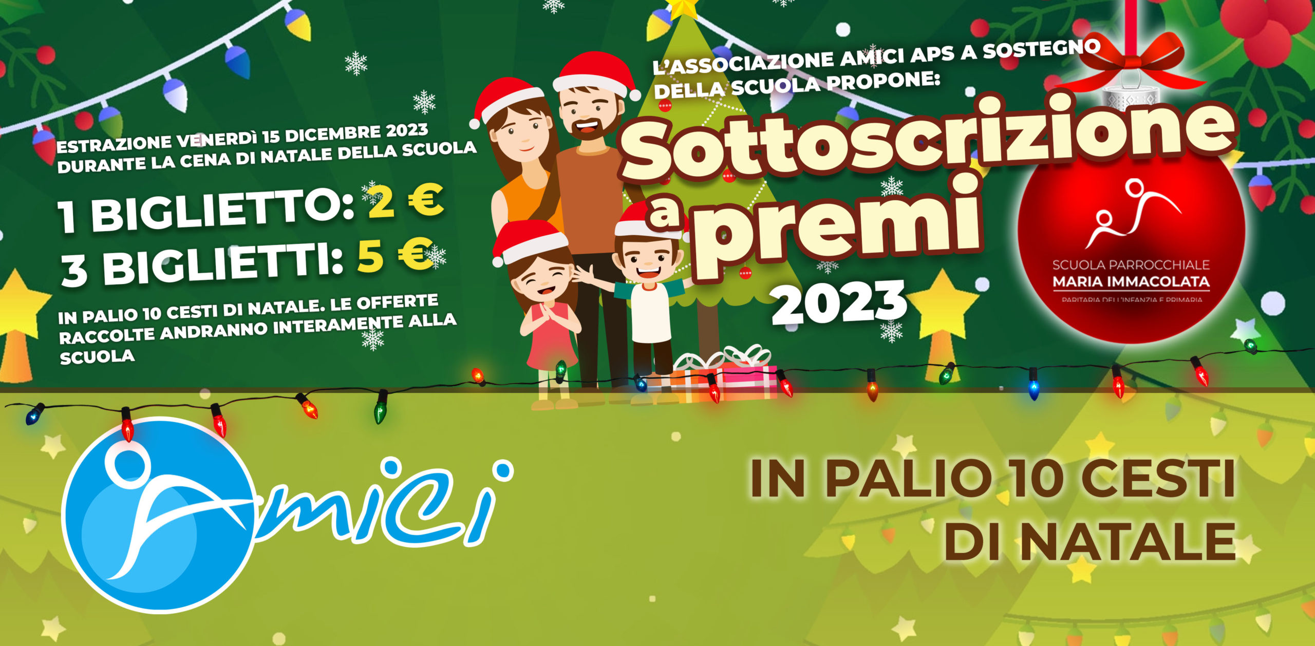 Sottoscrizione a premi di Natale 2023