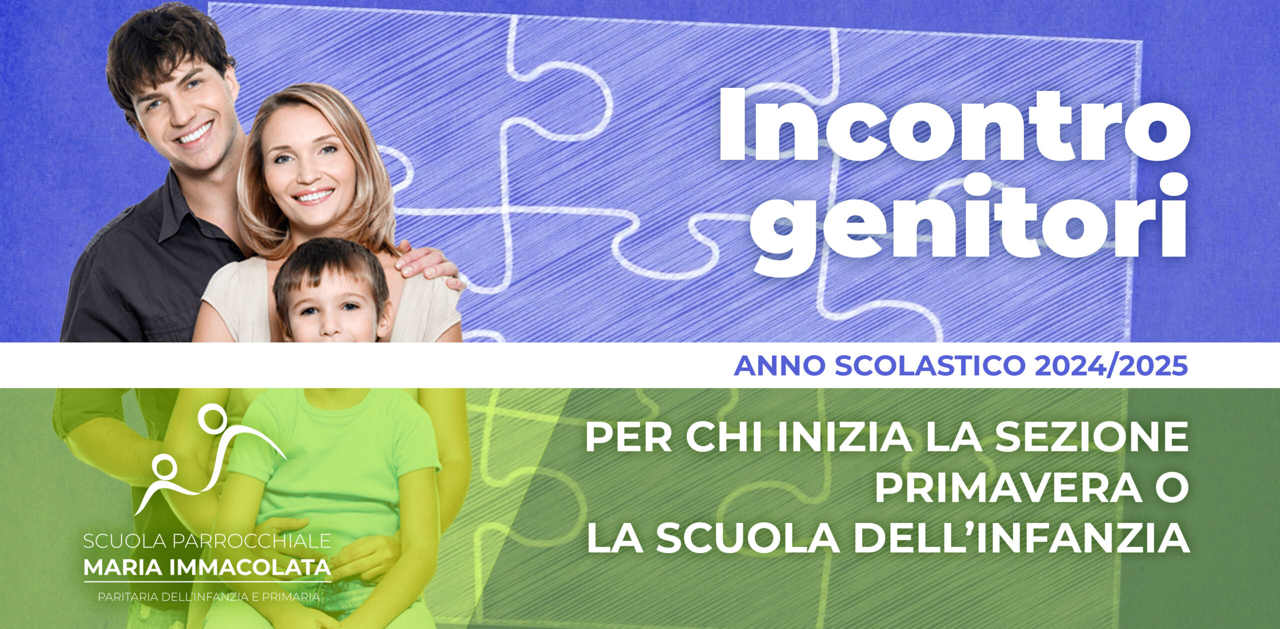 Incontro per i genitori dei bambini che inizieranno la Sezione Primavera e la Scuola dell’Infanzia nell’A.S. 2024-2025