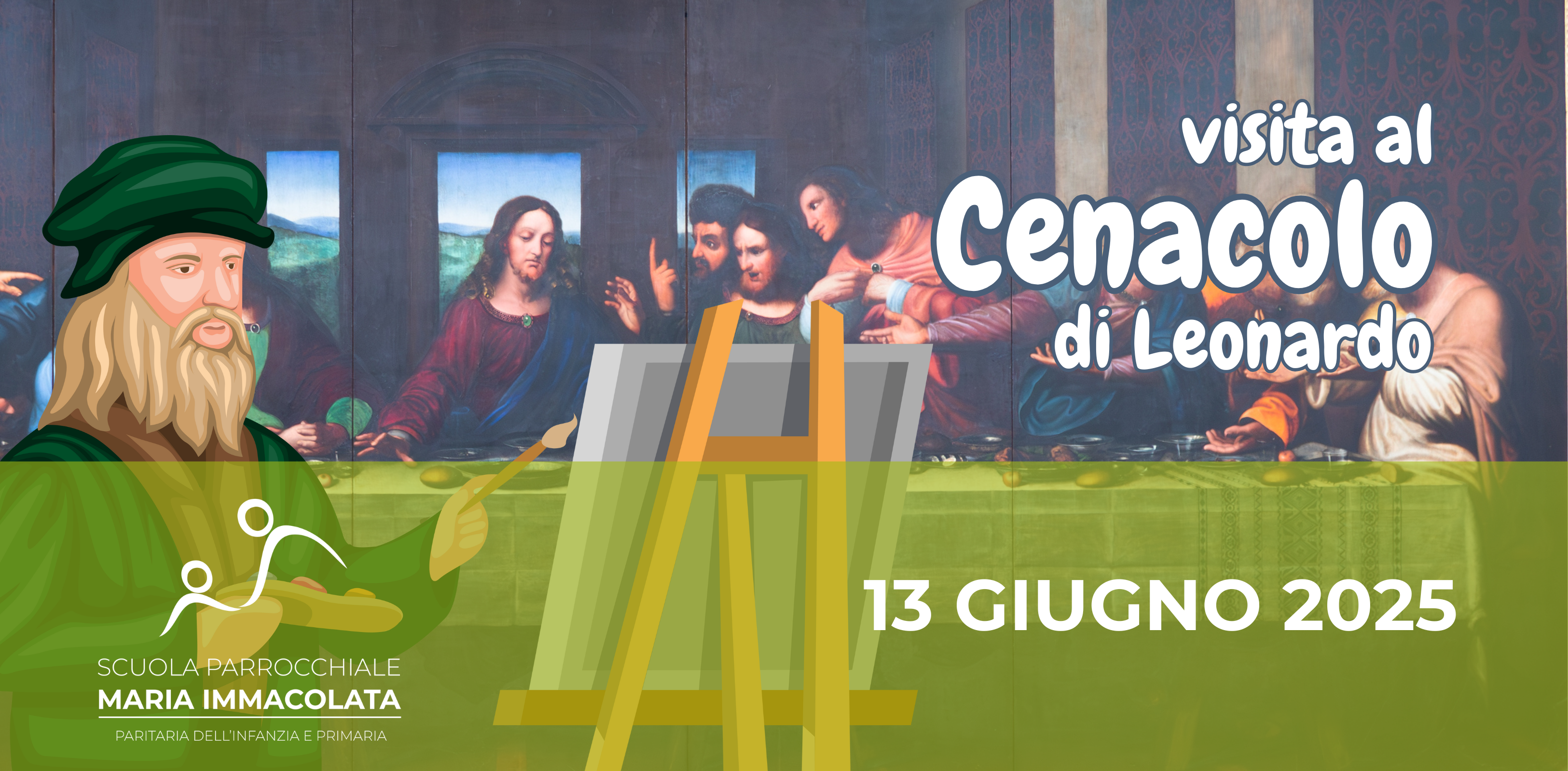 I grandi al Cenacolo di Leonardo Da Vinci