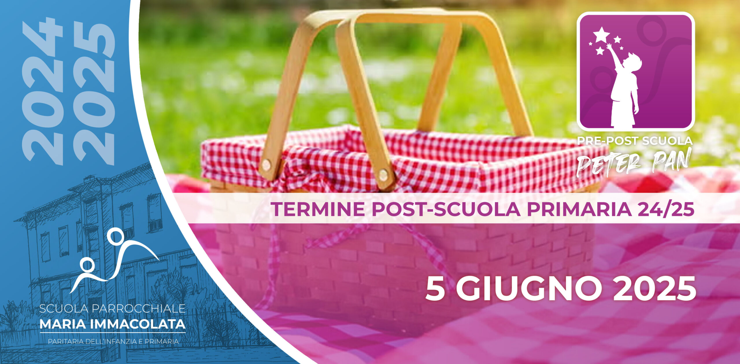 Pic nic in cortile per la fine del Post-scuola Primaria